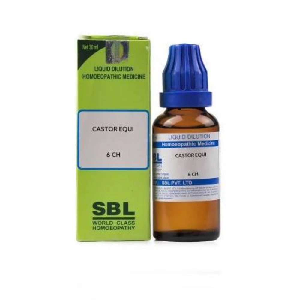 SBL Homeopathy Castor Equi Dilution, 6 CH-1.webp
